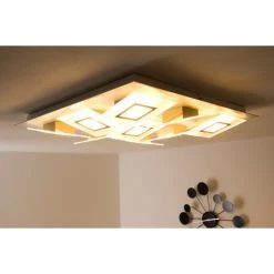 Bopp Leuchten FRAME Deckenleuchte LED Aluminium, 9-flammig -Bürolampen Verkäufe bopp leuchten frame deckenleuchte 36180909 9