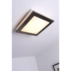 Hofstein Brescia Deckenleuchte LED Chrom, 1-flammig -Bürolampen Verkäufe brescia deckenleuchte 8025 30 2