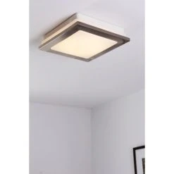 Hofstein Brescia Deckenleuchte LED Chrom, 1-flammig -Bürolampen Verkäufe brescia deckenleuchte 8025 30 6