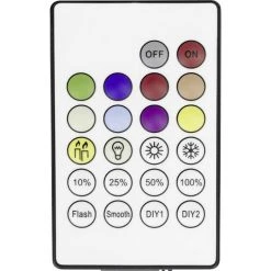 Brilliant Leuchten Brilliant Abie Deckenpaneel LED Wei&szlig;, 1-flammig, Fernbedienung, Farbwechsler -Bürolampen Verkäufe brilliant abie deckenpaneel g90317 05 5