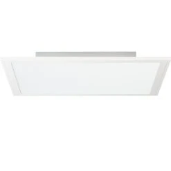 Brilliant Leuchten Brilliant Abie Deckenpaneel LED Wei&szlig;, 1-flammig, Fernbedienung, Farbwechsler -Bürolampen Verkäufe brilliant abie deckenpaneel g90318 05 10