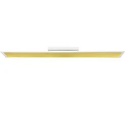 Brilliant Leuchten Brilliant Abie Deckenpaneel LED Wei&szlig;, 1-flammig, Fernbedienung