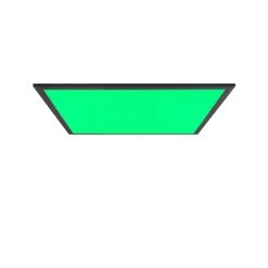 Brilliant Leuchten Brilliant Abie Deckenpanel LED Schwarz, 1-flammig, Fernbedienung -Bürolampen Verkäufe brilliant abie deckenpanel g90319 76 4