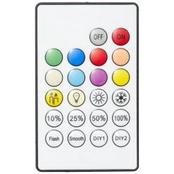 Brilliant Leuchten Brilliant Abie LED Panel Weiß, 1-flammig, Fernbedienung, Farbwechsler -Bürolampen Verkäufe brilliant abie led panel g97060 05 17