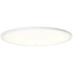 Brilliant Leuchten Brilliant Abie LED Panel Wei&szlig;, 1-flammig, Fernbedienung, Farbwechsler -Bürolampen Verkäufe brilliant abie led panel g97061 05 11