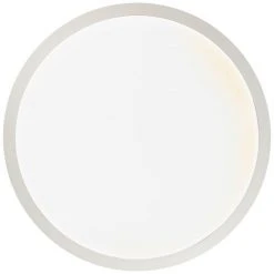 Brilliant Leuchten Brilliant Abie LED Panel Wei&szlig;, 1-flammig, Fernbedienung, Farbwechsler -Bürolampen Verkäufe brilliant abie led panel g97061 05 5