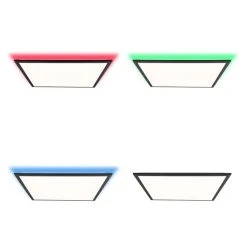 Brilliant Leuchten Brilliant Allie Deckenpanel LED Schwarz, 1-flammig, Fernbedienung 13 Brilliant Leuchten Brilliant Allie Deckenpanel LED Schwarz, 1-flammig, Fernbedienung -Bürolampen Verkäufe brilliant allie deckenpanel g96947 76 6