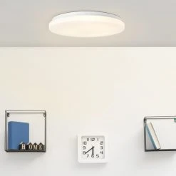 Brilliant Leuchten Brilliant Alon Deckenleuchte LED Weiß, 1-flammig, Bewegungsmelder -Bürolampen Verkäufe brilliant alon deckenleuchte g99788 05 2