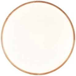 Brilliant Leuchten Brilliant Alson Deckenleuchte LED Braun, Wei&szlig;, 1-flammig, Fernbedienung -Bürolampen Verkäufe brilliant alson deckenleuchte g99787 75 6