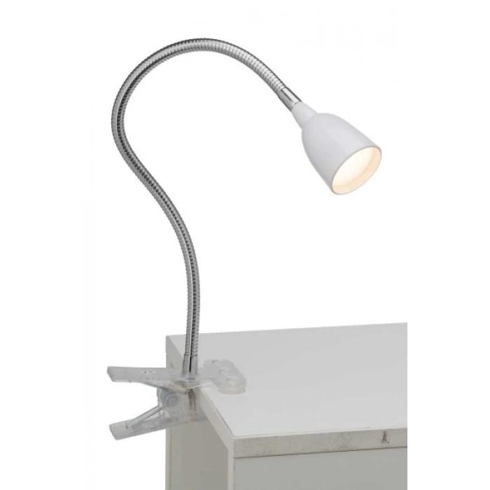 Brilliant Leuchten Brilliant Anthony Schreibtischklemmleuchte LED Weiß, 1-flammig 3 Brilliant Leuchten Brilliant Anthony Schreibtischklemmleuchte LED Weiß, 1-flammig – Bild 3