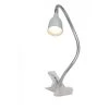 Brilliant Leuchten Brilliant Anthony Schreibtischklemmleuchte LED Titan, 1-flammig