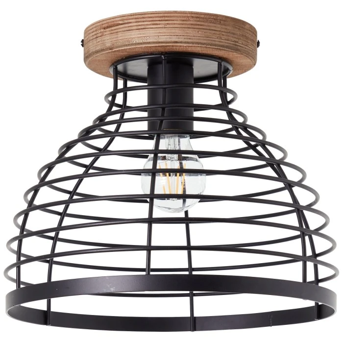 Brilliant Leuchten Brilliant Avia Deckenleuchte Schwarz, 1-flammig 3 Brilliant Leuchten Brilliant Avia Deckenleuchte Schwarz, 1-flammig – Bild 3