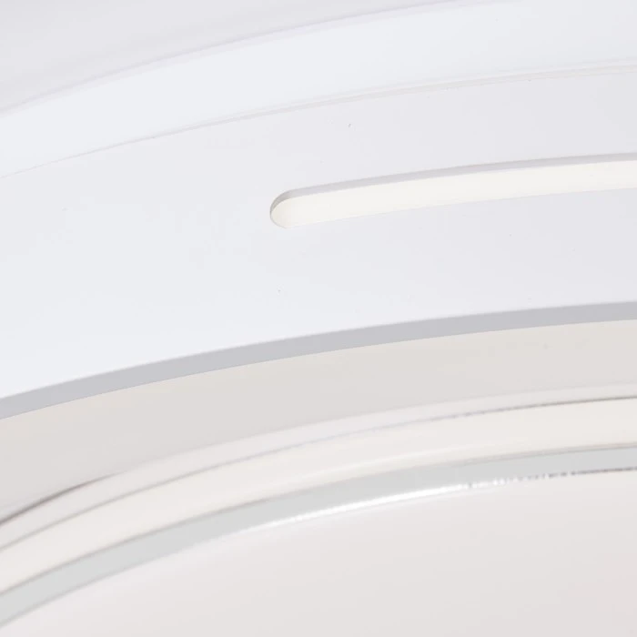 Brilliant Leuchten Brilliant Barty Deckenleuchte LED Chrom, Weiß, 1-flammig, Fernbedienung 5 Brilliant Leuchten Brilliant Barty Deckenleuchte LED Chrom, Weiß, 1-flammig, Fernbedienung – Bild 5