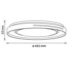 Brilliant Leuchten Brilliant Barty Deckenleuchte LED Chrom, Weiß, 1-flammig, Fernbedienung 15 Brilliant Leuchten Brilliant Barty Deckenleuchte LED Chrom, Weiß, 1-flammig, Fernbedienung -Bürolampen Verkäufe brilliant barty deckenleuchte g97158 75 7
