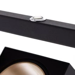 Brilliant Leuchten Brilliant Dillard Stehlampe LED Schwarz, Gold, 4-flammig -Bürolampen Verkäufe brilliant dillard stehlampe g93157 86 5