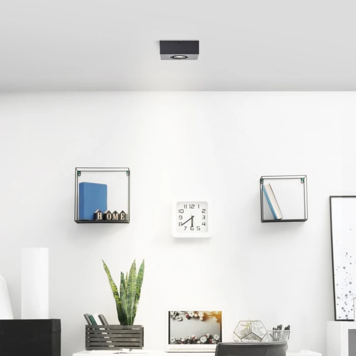 Brilliant Leuchten Brilliant Doro Deckenleuchte LED Schwarz, 1-flammig 1 Brilliant Leuchten Brilliant Doro Deckenleuchte LED Schwarz, 1-flammig