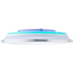 Brilliant Leuchten Brilliant Edna Deckenleuchte LED Chrom, 1-flammig, Fernbedienung, Farbwechsler 42 Brilliant Leuchten Brilliant Edna Deckenleuchte LED Chrom, 1-flammig, Fernbedienung, Farbwechsler -Bürolampen Verkäufe brilliant edna deckenleuchte g97045 15 14