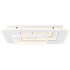 Brilliant Leuchten Brilliant Furtado Deckenleuchte LED Schwarz, Weiß, 1-flammig, Fernbedienung