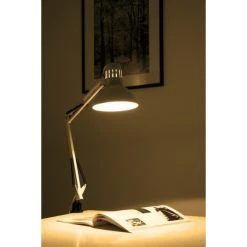 Brilliant Leuchten Brilliant Hobby Schreibtischklemmleuchte Weiß, 1-flammig -Bürolampen Verkäufe brilliant hobby schreibtischklemmleuchte 10802 05 do1 3