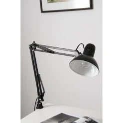Brilliant Leuchten Brilliant Hobby Schreibtischklemmleuchte Schwarz, 1-flammig -Bürolampen Verkäufe brilliant hobby schreibtischklemmleuchte 10802 06 do1 10