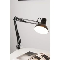 Brilliant Leuchten Brilliant Hobby Schreibtischklemmleuchte Schwarz, 1-flammig -Bürolampen Verkäufe brilliant hobby schreibtischklemmleuchte 10802 06 do1 7