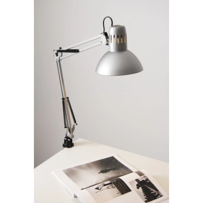 Brilliant Leuchten Brilliant Hobby Schreibtischklemmleuchte Edelstahl, Titan, 1-flammig 4 Brilliant Leuchten Brilliant Hobby Schreibtischklemmleuchte Edelstahl, Titan, 1-flammig – Bild 4