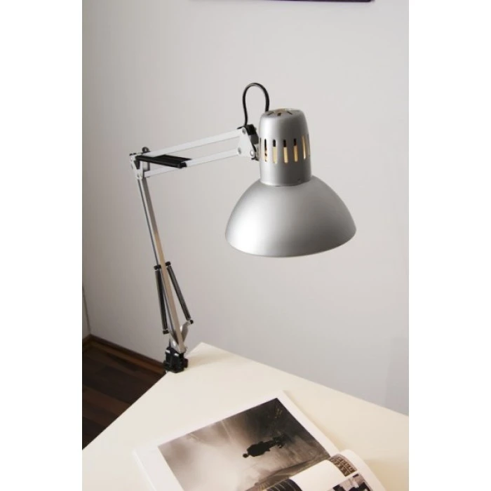 Brilliant Leuchten Brilliant Hobby Schreibtischklemmleuchte Edelstahl, Titan, 1-flammig 5 Brilliant Leuchten Brilliant Hobby Schreibtischklemmleuchte Edelstahl, Titan, 1-flammig – Bild 5