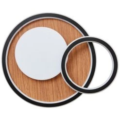 Brilliant Leuchten Brilliant Karney Deckenleuchte LED Schwarz, Braun, 1-flammig 20 Brilliant Leuchten Brilliant Karney Deckenleuchte LED Schwarz, Braun, 1-flammig -Bürolampen Verkäufe brilliant karney deckenleuchte g99749 76 7