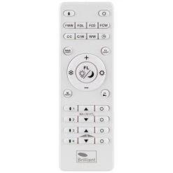 Brilliant Leuchten Brilliant Laurice Deckenpanel LED Weiß, 1-flammig, Fernbedienung -Bürolampen Verkäufe brilliant laurice deckenpanel g99567 05 6