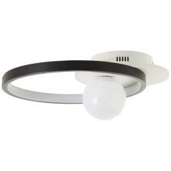 Brilliant Leuchten Atlanta Deckenleuchte LED Schwarz, 1-flammig -Bürolampen Verkäufe brilliant leuchten atlanta deckenleuchte g99619 76 3