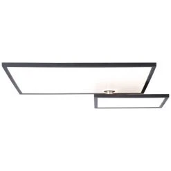 Brilliant Leuchten Bility Deckenleuchte LED Schwarz, 1-flammig -Bürolampen Verkäufe brilliant leuchten bility deckenleuchte g97032 06 7