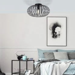 Brilliant Leuchten Bremen Deckenleuchte Schwarz, 1-flammig -Bürolampen Verkäufe brilliant leuchten bremen deckenleuchte 99620 06 2