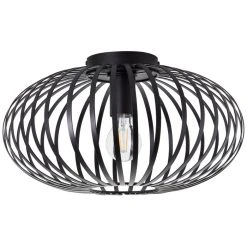 Brilliant Leuchten Bremen Deckenleuchte Schwarz, 1-flammig -Bürolampen Verkäufe brilliant leuchten bremen deckenleuchte 99620 06 3