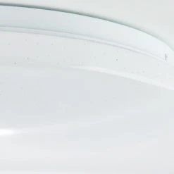 Brilliant Leuchten Heddy Deckenleuchte LED Weiß, 1-flammig, Fernbedienung, Farbwechsler -Bürolampen Verkäufe brilliant leuchten heddy deckenleuchte g97188 05 7