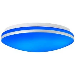 Brilliant Leuchten Midway Deckenleuchte LED Weiß, 1-flammig