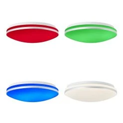 Brilliant Leuchten Midway Deckenleuchte LED Weiß, 1-flammig -Bürolampen Verkäufe brilliant leuchten midway deckenleuchte g99573 75 8