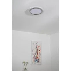 Brilliant Leuchten Palin Deckenleuchte LED Chrom, 1-flammig -Bürolampen Verkäufe brilliant leuchten palin deckenleuchte g98808 15 6