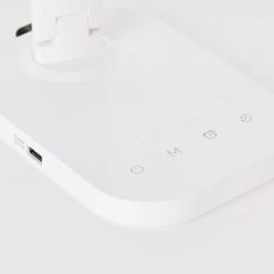 Brilliant Leuchten Vicari Tischleuchte LED Weiß, 1-flammig -Bürolampen Verkäufe brilliant leuchten vicari tischleuchte g93102 05 7