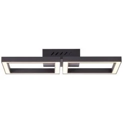 Brilliant Leuchten Brilliant Living Quon Deckenleuchte LED Schwarz, Weiß, 1-flammig