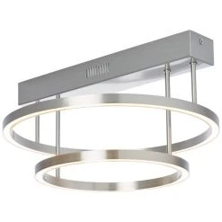 Brilliant Leuchten Brilliant Living Tunar Deckenleuchte LED Nickel-Matt, 1-flammig 7 Brilliant Leuchten Brilliant Living Tunar Deckenleuchte LED Nickel-Matt, 1-flammig -Bürolampen Verkäufe brilliant living tunar deckenleuchte g93448 68 3