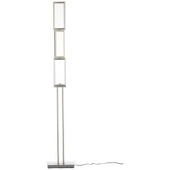 Brilliant Leuchten Brilliant Living Tunar Standleuchte LED Aluminium, 1-flammig