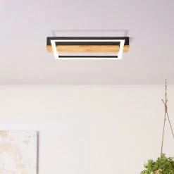 Brilliant Leuchten Brilliant Loneos Deckenleuchte LED Schwarz, Braun, 1-flammig 12 Brilliant Leuchten Brilliant Loneos Deckenleuchte LED Schwarz, Braun, 1-flammig -Bürolampen Verkäufe brilliant loneos deckenleuchte g99745 76 2