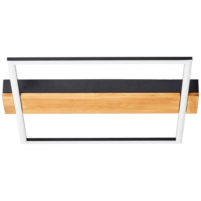 Brilliant Leuchten Brilliant Loneos Deckenleuchte LED Schwarz, Braun, 1-flammig 11 Brilliant Leuchten Brilliant Loneos Deckenleuchte LED Schwarz, Braun, 1-flammig – Bild 11