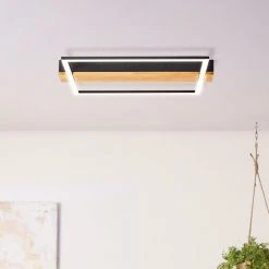 Brilliant Leuchten Brilliant Loneos Deckenleuchte LED Schwarz, Braun, 1-flammig 14 Brilliant Leuchten Brilliant Loneos Deckenleuchte LED Schwarz, Braun, 1-flammig -Bürolampen Verkäufe brilliant loneos deckenleuchte g99746 76 2