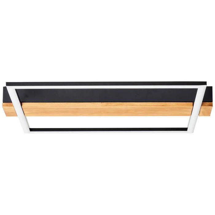 Brilliant Leuchten Brilliant Loneos Deckenleuchte LED Schwarz, Braun, 1-flammig 4 Brilliant Leuchten Brilliant Loneos Deckenleuchte LED Schwarz, Braun, 1-flammig – Bild 4