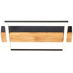 Brilliant Leuchten Brilliant Loneos Deckenleuchte LED Schwarz, Braun, 1-flammig 20 Brilliant Leuchten Brilliant Loneos Deckenleuchte LED Schwarz, Braun, 1-flammig -Bürolampen Verkäufe brilliant loneos deckenleuchte g99746 76 8