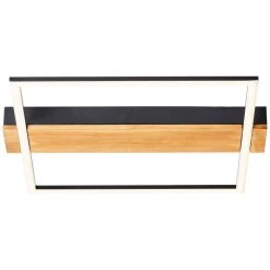 Brilliant Leuchten Brilliant Loneos Deckenleuchte LED Schwarz, Braun, 1-flammig 21 Brilliant Leuchten Brilliant Loneos Deckenleuchte LED Schwarz, Braun, 1-flammig -Bürolampen Verkäufe brilliant loneos deckenleuchte g99746 76 9