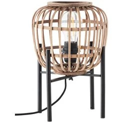 Brilliant Leuchten Brilliant Nikka Tischleuchte Schwarz, 1-flammig -Bürolampen Verkäufe brilliant nikka tischleuchte 93176 76 3