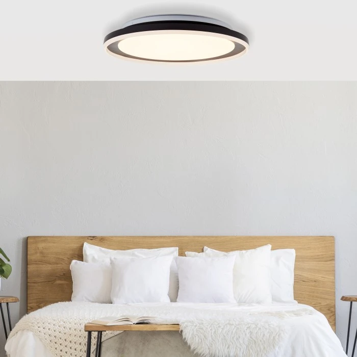 Brilliant Leuchten Brilliant Pederson Deckenleuchte LED Schwarz, 1-flammig 3 Brilliant Leuchten Brilliant Pederson Deckenleuchte LED Schwarz, 1-flammig – Bild 3