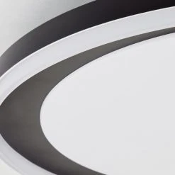 Brilliant Leuchten Brilliant Pederson Deckenleuchte LED Schwarz, 1-flammig 13 Brilliant Leuchten Brilliant Pederson Deckenleuchte LED Schwarz, 1-flammig -Bürolampen Verkäufe brilliant pederson deckenleuchte g99519 06 5